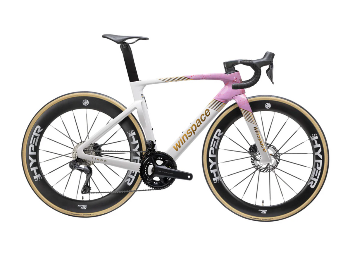 Winspace T1600 105 Di2 - Maglia Rosa - XS - Kat Custom