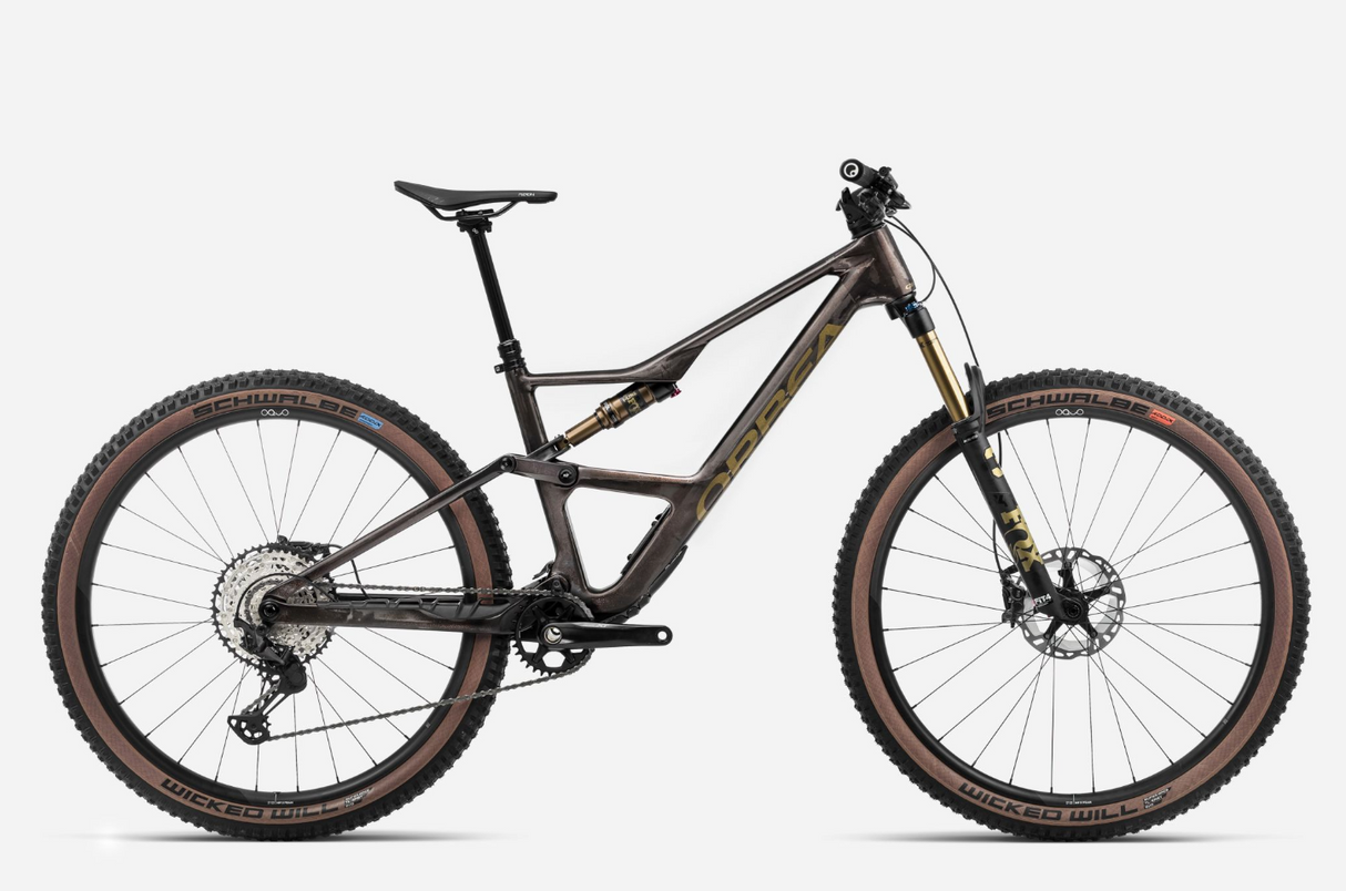 Orbea OCCAM SL M10 Mountain Bike - Cosmic Carbon/Green Medium