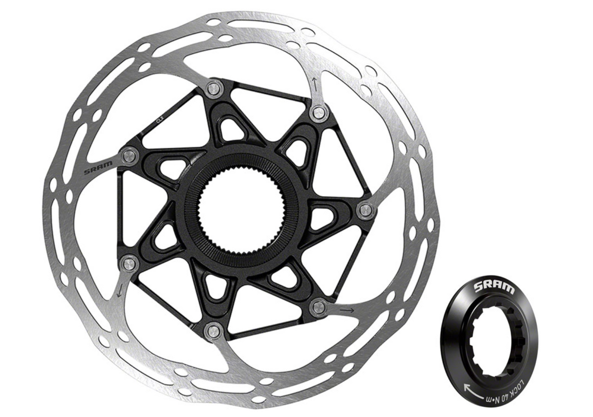 SRAM CenterLine X Disc Brake Rotor - 160mm, Center Lock, 1.85mm, W/ Lockring