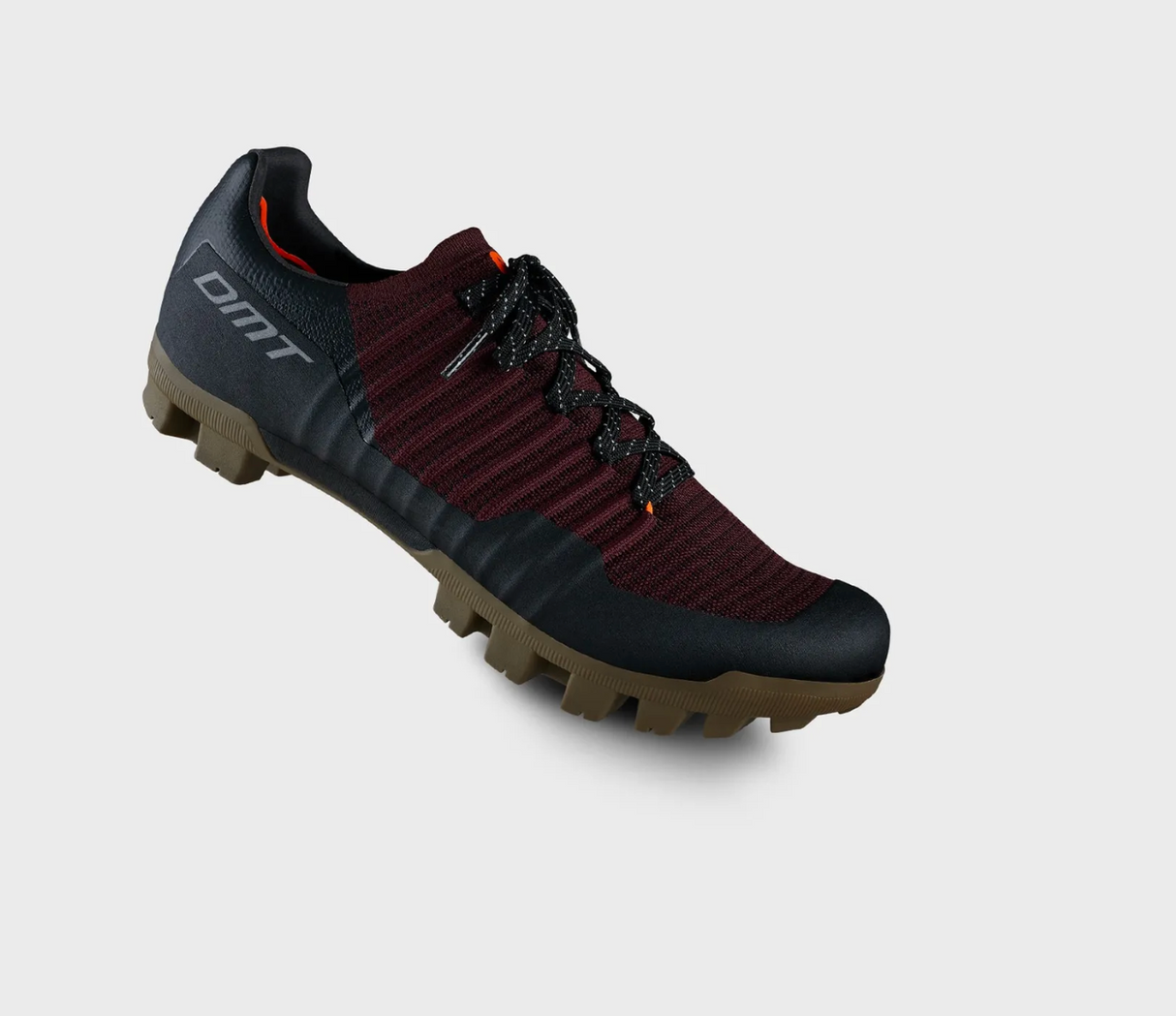 DMT GK1 Gravel/Mountain Bike Cycling Shoes Black/Bourdeaux Size 39