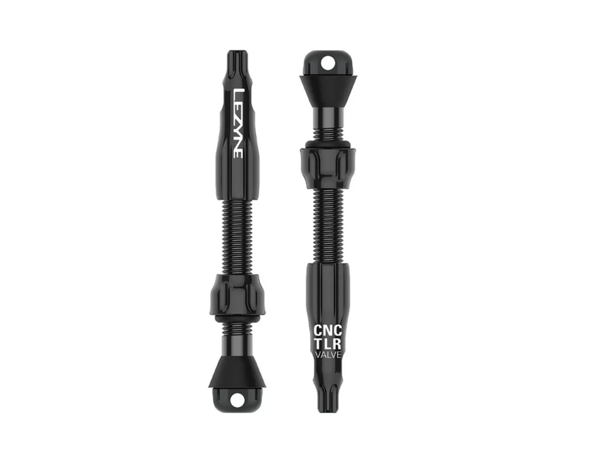 Lezyne CNC TLR Valve Pro Tubeless Presta Valave - 80mm - Red