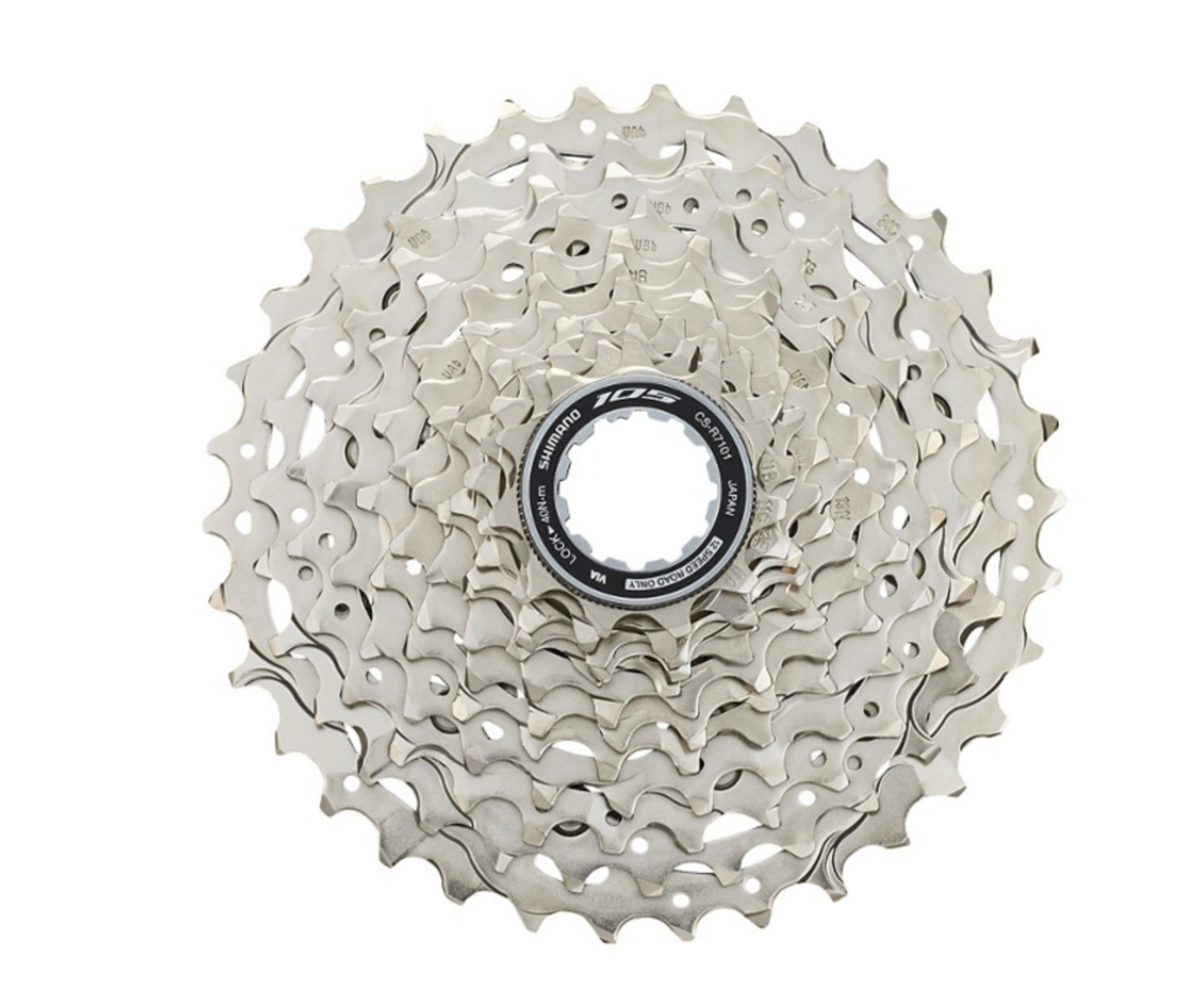 Shimano 105 Cassette 11-34 for Di2 and Mechanical CS-R7101