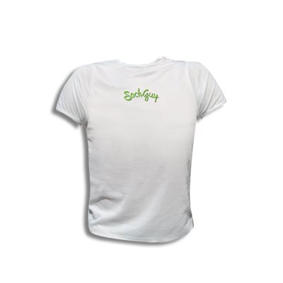 SockGuy Fusion Base Layer Short Sleeve Made in the USA White Size Large Sporting Goods > Cycling > Cycling Clothing > Base Layers Full Catalog Sock Guy
