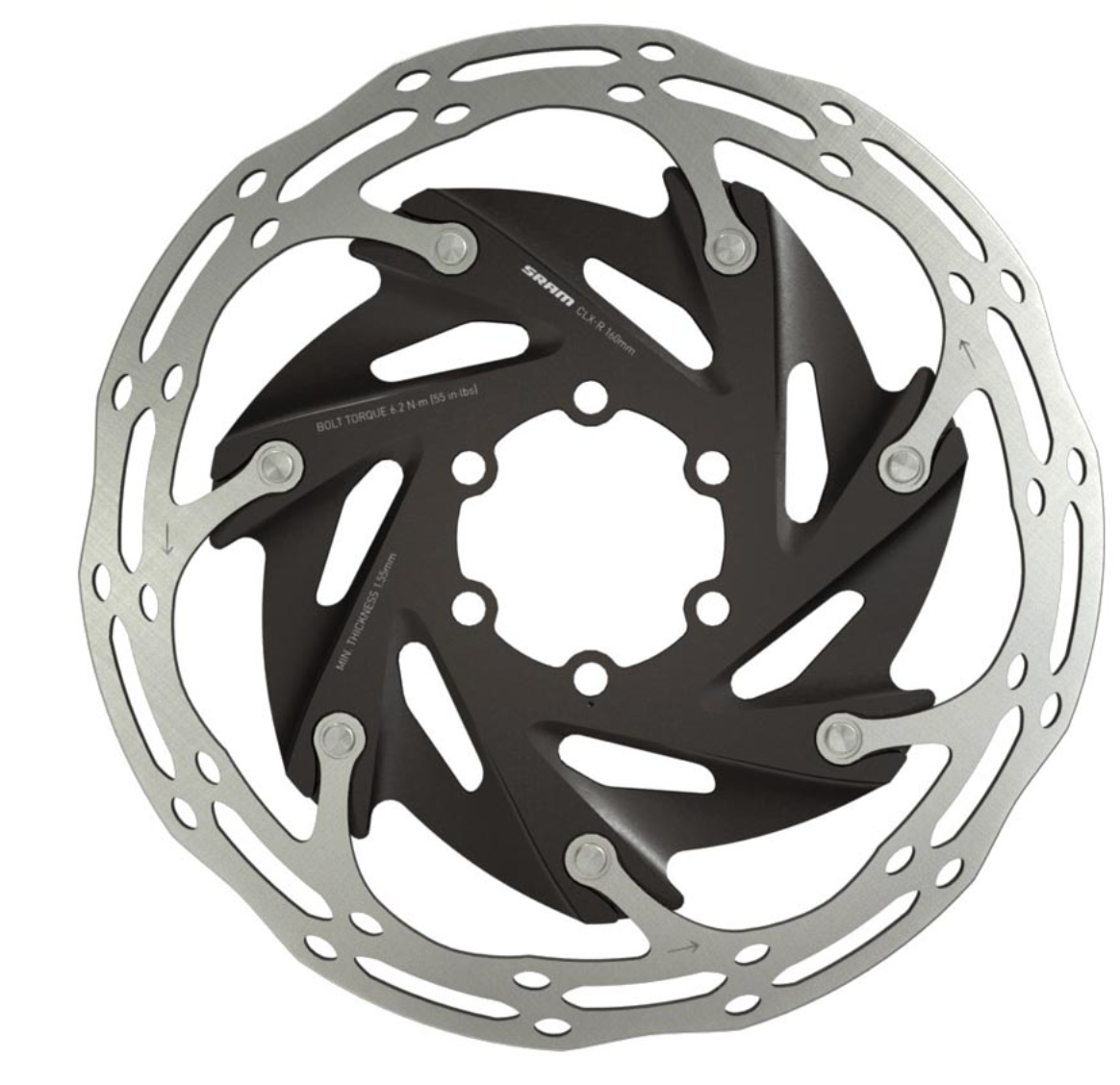 SRAM Centerline XR 2 Piece Brake Rotor 140mm Rounded