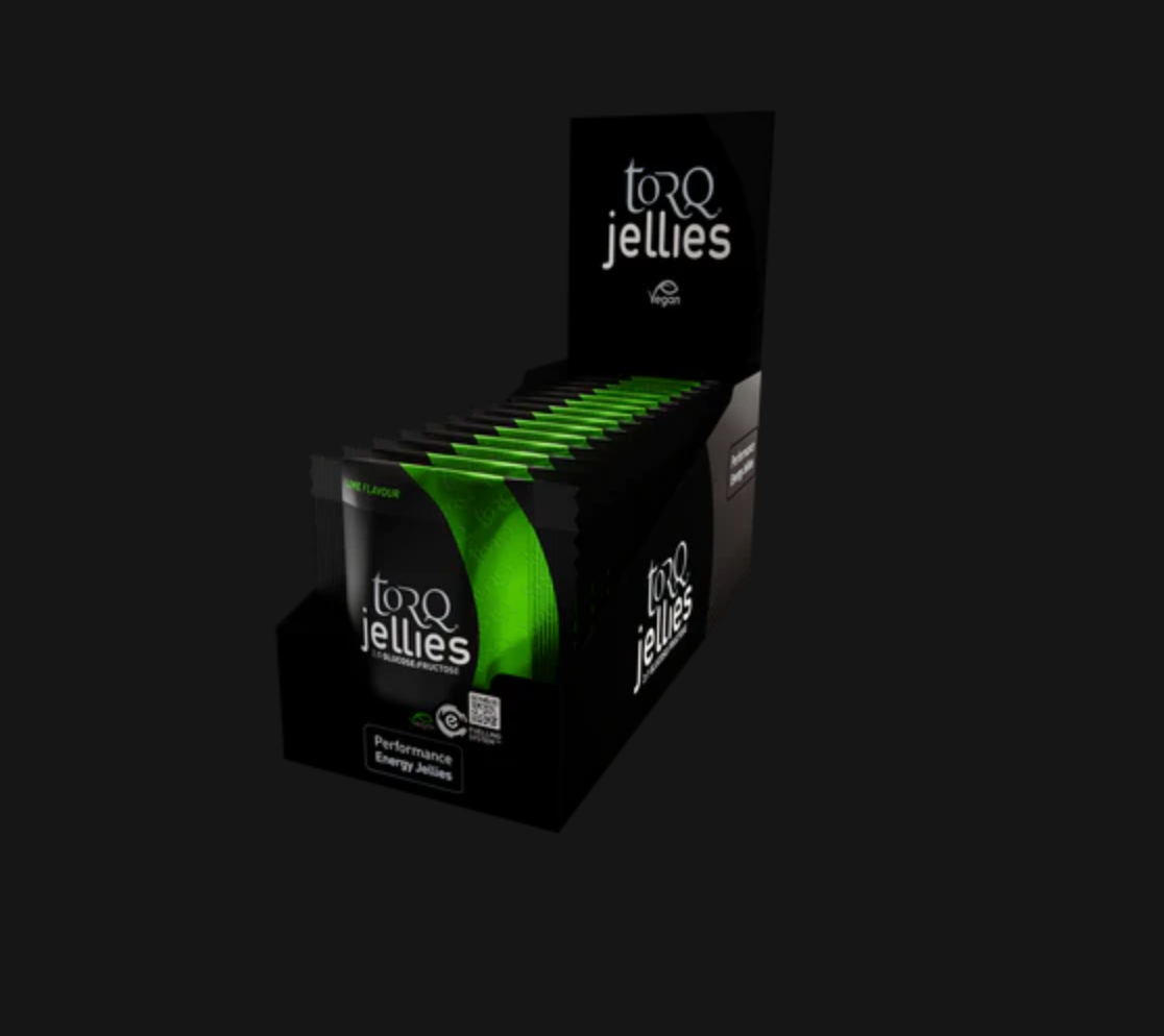 TORQ Energy Jellies Box of 15 - Lime