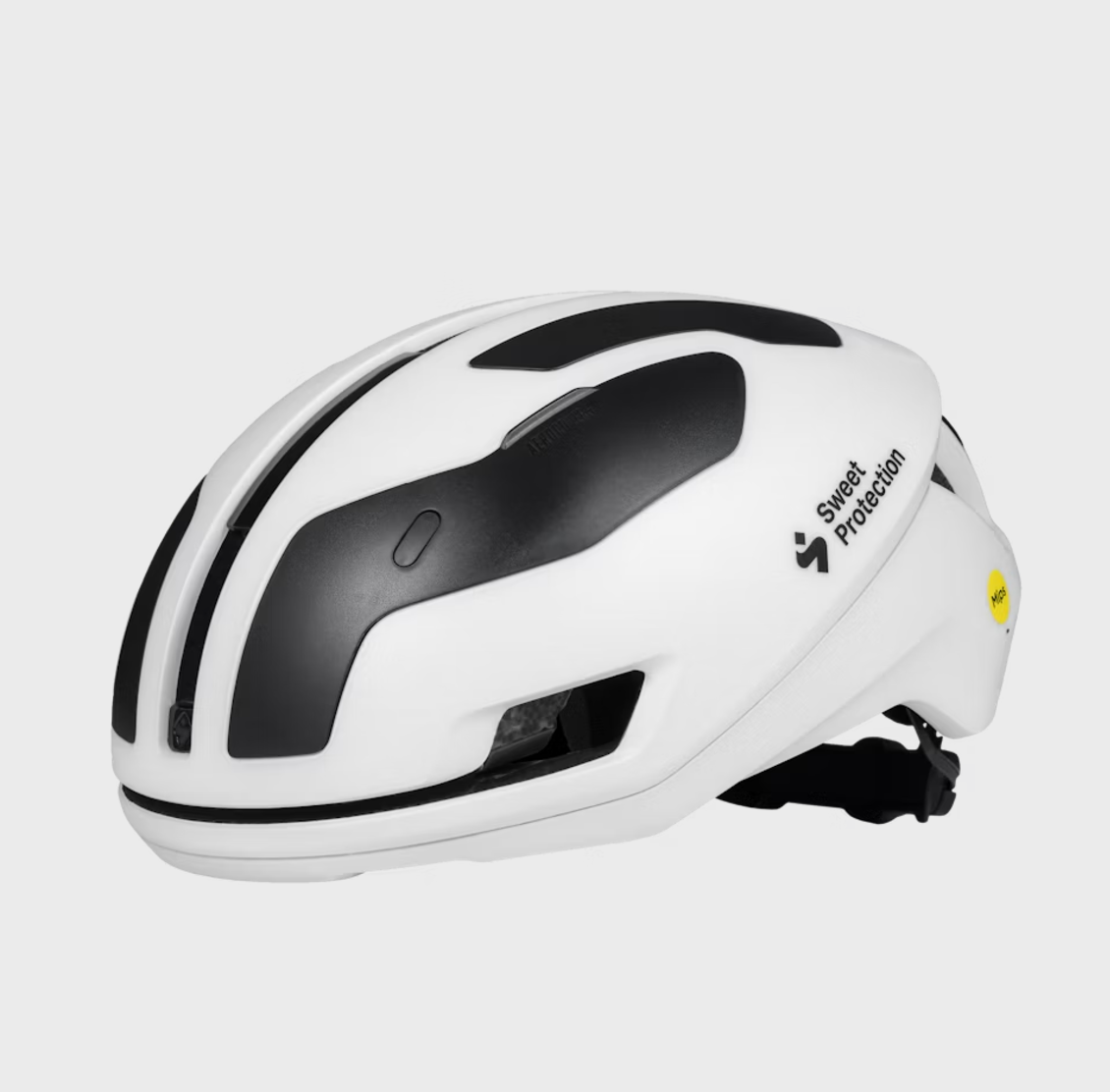 Sweet Protection Cycling Helmet - Falconer Aero 2Vi Mips - Satin White Size M/L