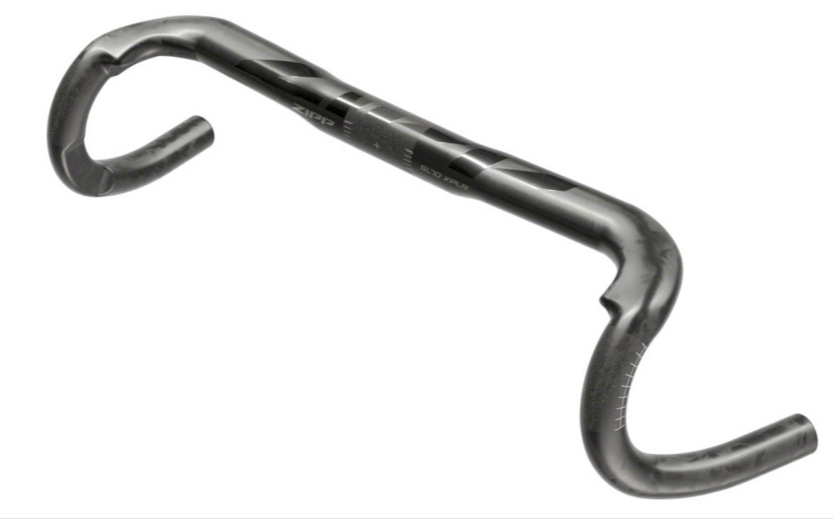 Zipp SL 70 XPLR Drop Handlebar - Carbon, 31.8mm, 40cm, Matte Black, A1