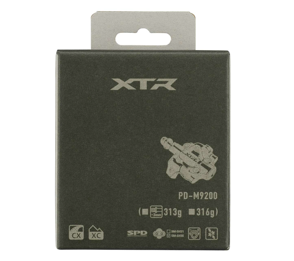 Shimano XTR Mountain Bike Pedal PD-M9200 Standard Axle