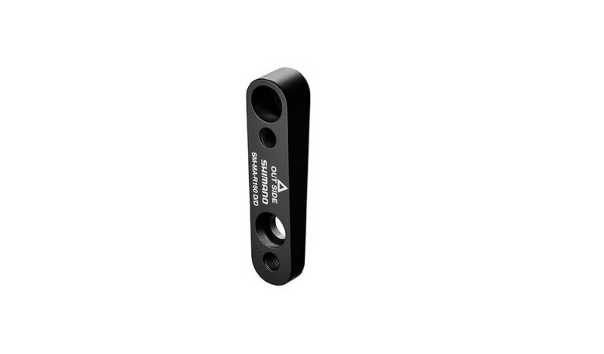 MOUNT ADAPTER FOR ROAD DISC BRAKE MOUNT, SM-MA-R160D/D, Flat Mount to Flat Mount, 160mm, Rear