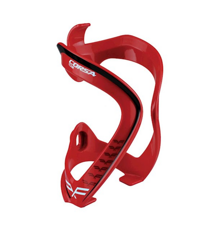 FORTE - Corsa Team Bicycle Water Bottle Cage - Red 40 Grams Sporting Goods > Cycling > Bicycle Accessories > Water Bottle Cages Full Catalog Forte