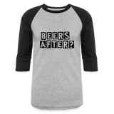 Beers After 3/4 Sleeve T-Shirt - heather gray/black