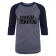 Beers After 3/4 Sleeve T-Shirt - heather blue/navy