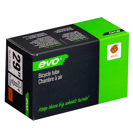 EVO Bicycle Mountain Bike Tube, Presta Valve: 48mm, 29'', 2.125-2.40 Tubes Full Catalog EVO