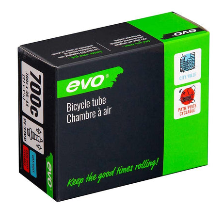 EVO, Presta, Bicycle Tube, Length: 48mm, 700C, 35-44C Tubes Full Catalog EVO
