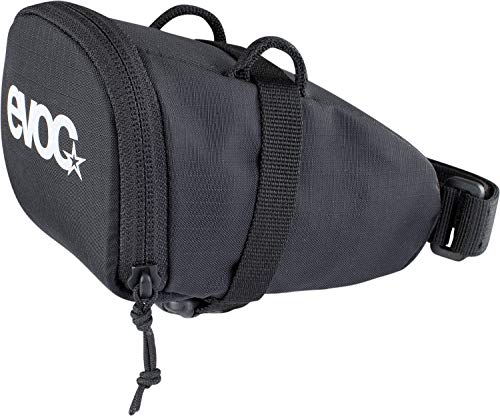 Evoc Seat Bag (Medium) Black 0.7L, Road or MTB, Lightweight, Mesh Pocket Sporting Goods > Cycling > Bicycle Accessories > Bags & Panniers Full Catalog EVOC