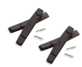 Avid Rim Wrangler 2 Bicycle Rim Brake Pad Set (Standard, Inserts) Sporting Goods > Cycling > Bicycle Components & Parts > Brake Pads Brake Pads Avid