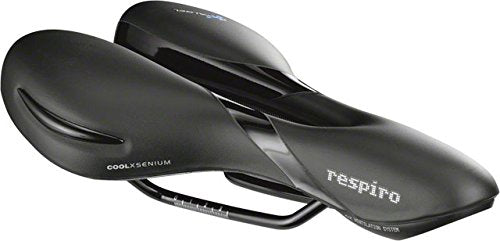 Selle Royal Respiro Athletic Unisex MTB/Road Bicycle Saddle Black "Sporting Goods > Cycling > Bicycle Components & Parts > Saddles, Seats" Full Catalog Selle Royal