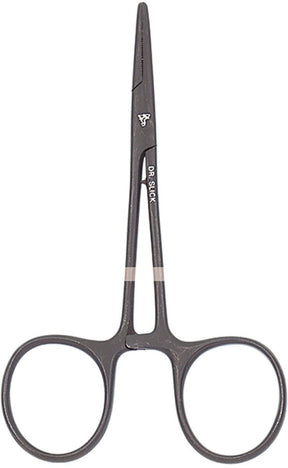 Dr. Slick Standard Clamp, 5", Black, Straight Fly Fishing Misc Fly Fishing Dr. Slick