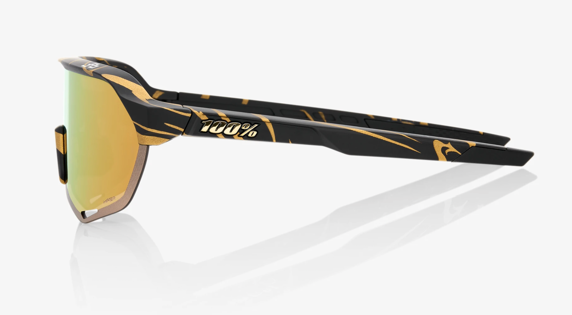 Ride 100% S2 Peter Sagan Limited Edition Sunglasses Metallic Gold