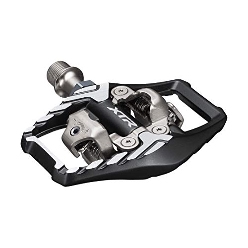 Shimano PD-M9120 XTR SPD MTB Flat Bike Clipless Pedal Cleat Set Included Sporting Goods > Cycling > Bicycle Components & Parts > Pedals Full Catalog Shimano