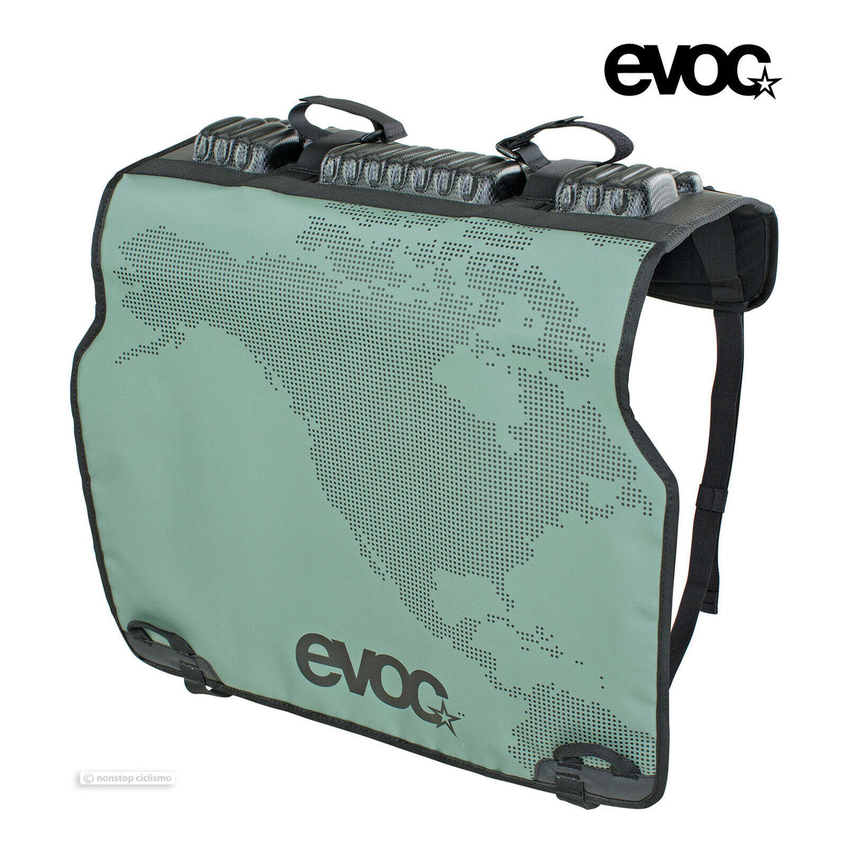 EVOC Pickup Tailgate Pad - DUO 2 Bike Transport Capacity 83 cm OLIVE