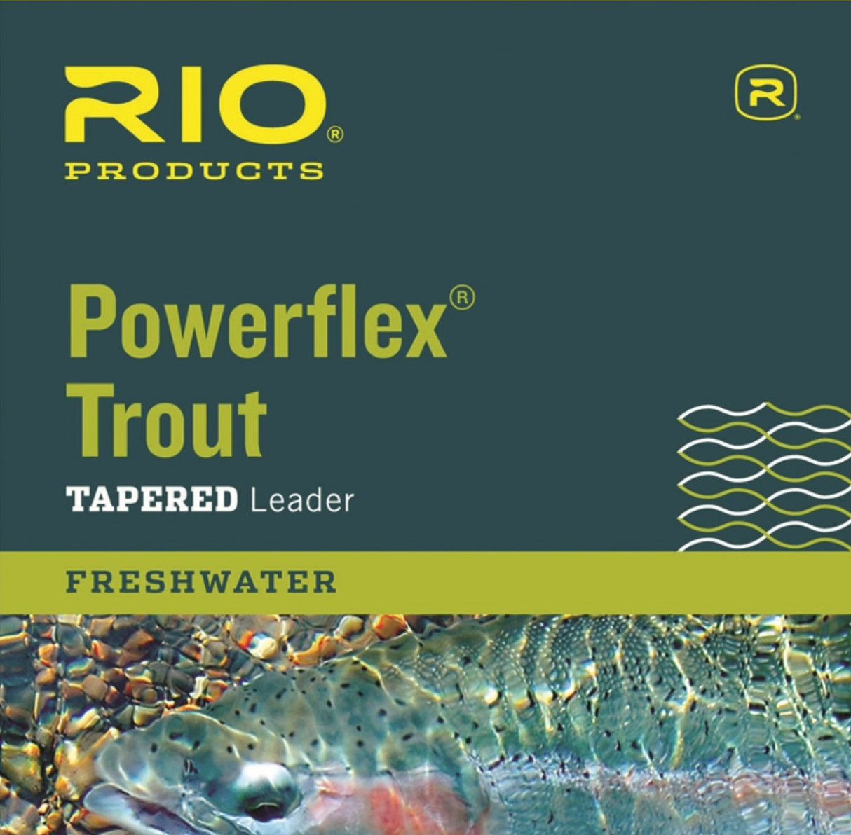 RIO Powerflex 9Ft 3X Leaders 3 Pack