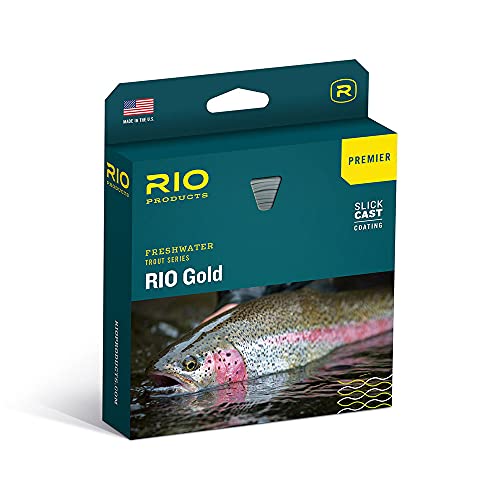 Rio Premier Rio Gold Fly Line, Moss/Gold, WF6F Misc Fly Fishing RIO Products