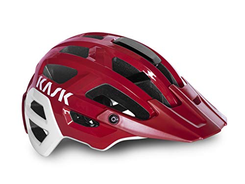 KASK Cycling Helmet- REX-Red/White Size Medium