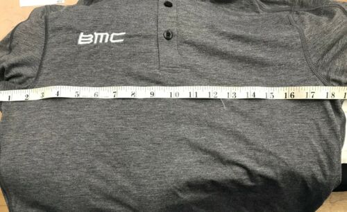 Lululemon Men's BMC Cycling Polo Shirt Grey USED