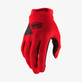 Ride 100% RIDECAMP Mountain Bike Full Finger Glove Red - 2XL Misc Full Catalog Ride 100%
