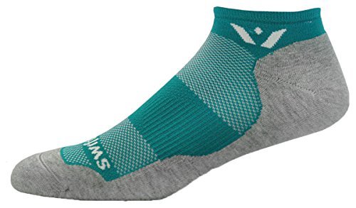 Swiftwick Maxus Zero Cycling Sock Aqua Large