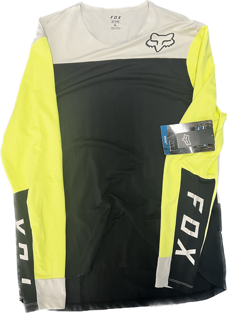 Fox Defend Delta Long Sleeve Mountain Bike Jersey Size Large Black Sporting Goods > Cycling > Cycling Clothing > Jerseys Cycling Jerseys Fox