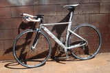Blue Competition AL Time Trial TT Triathlon Bike Shimano FSA Size XS Silver New