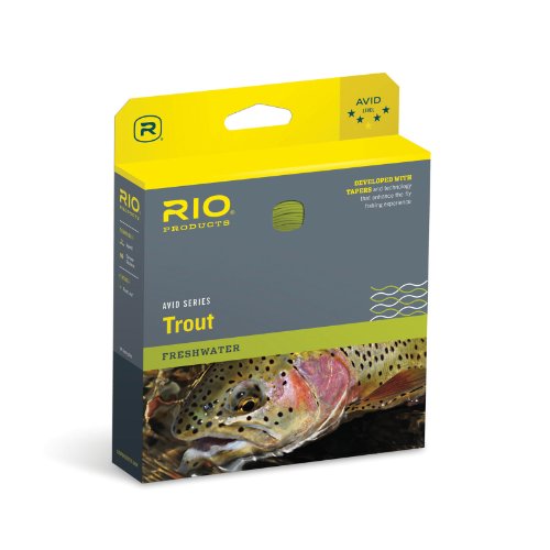 RIO Products Fly Line Avid Trout WF6F Pale Yellow