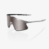 100% Sport Sunglasses HYPERCRAFT - Matte Stone Grey - HiPER Silver Mirror Lens