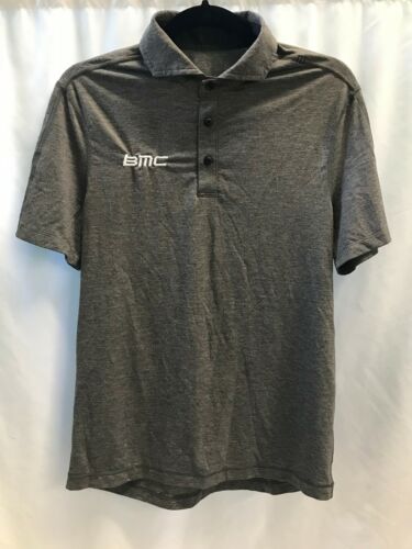 Lululemon Men's BMC Cycling Polo Shirt Grey USED Misc Full Catalog Lululemon