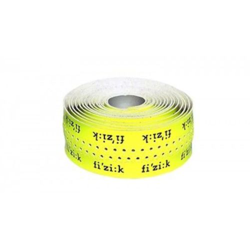 Fizik Superlight Classic Touch 2mm Cycling Bar Tape Fluo Yellow w/ Logos New-Misc-The Gear Attic