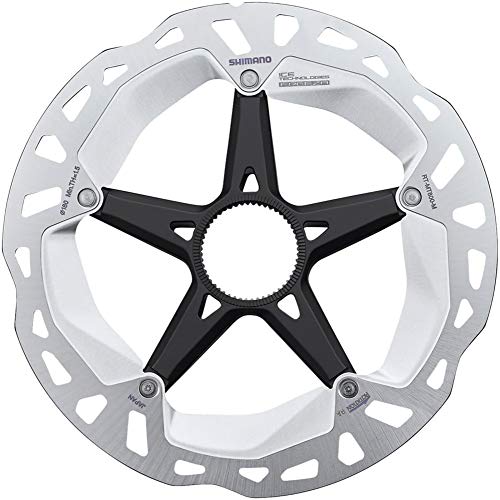 SHIMANO XT RT-MT800 Centerlock Disc Rotor Silver, 180mm