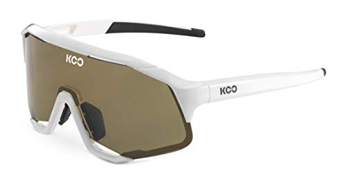 KOO Demos Cycling Sport Sunglasses Zeiss Lens White / Light Brown Lenses Sporting Goods > Cycling > Sunglasses & Goggles Full Catalog KOO