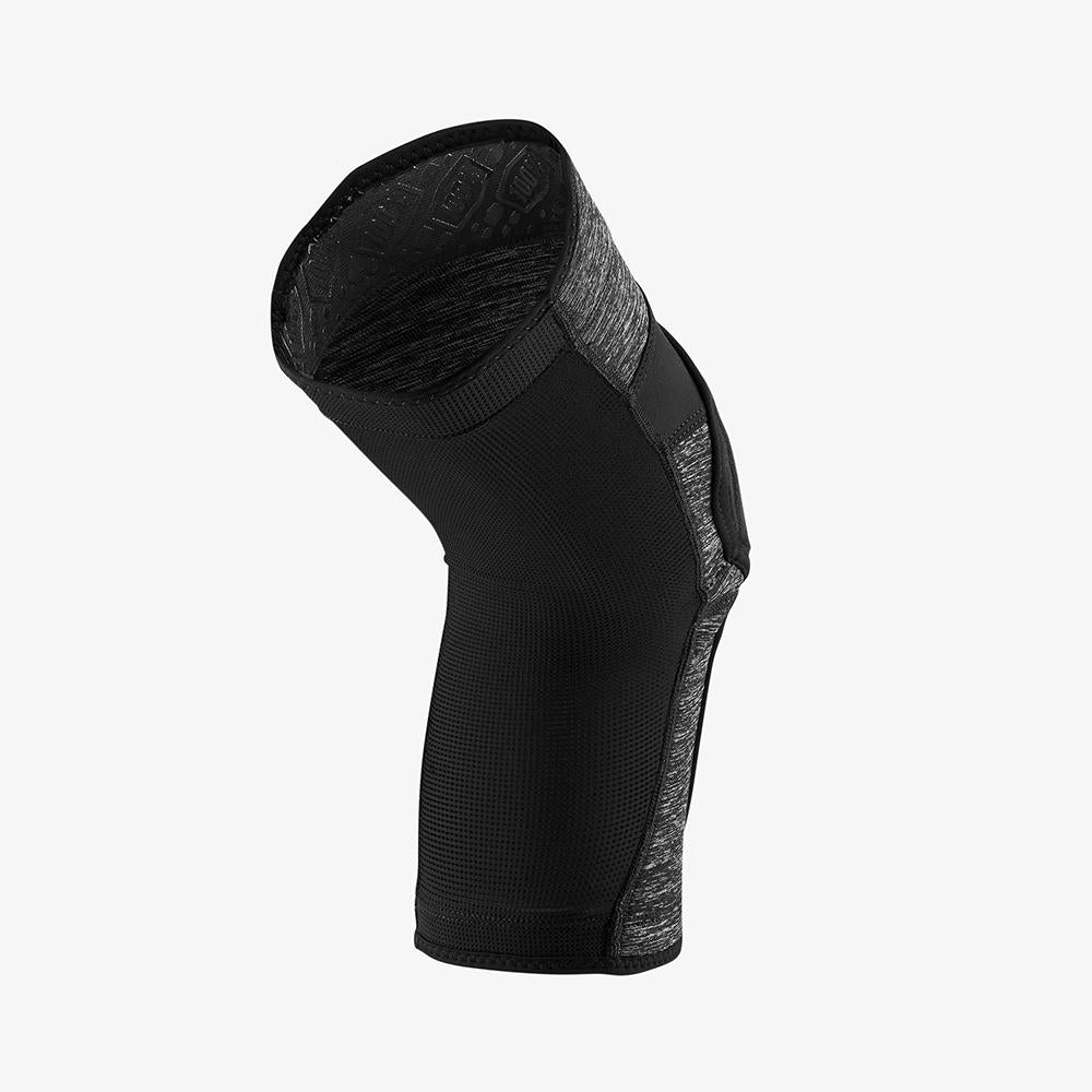 Ride 100% RIDECAMP Knee Guards/Pads, Color: Grey Heather/Black- Size SM