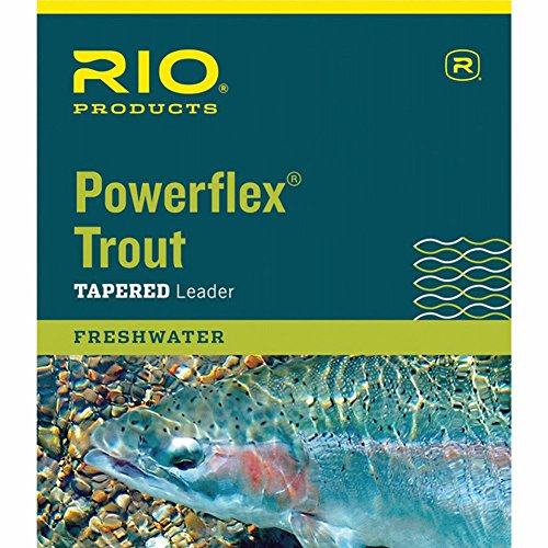 Rio Brands Powerflex Trout Knotless 9Ft x 5X 5lb Leaders Line Misc Full Catalog Rio