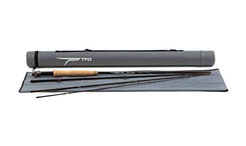 Temple Fork Outfitters TFO Finesse Trout Fly Fishing Blue Ribbon Rod w/Case, 3 wt. 8'0" 4 pc.