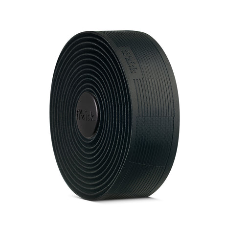 Fizik Cycling Bicycle Handlebar Tape Vento - 2.7mm - Solocush - Tacky - BLACK Misc Full Catalog Fizik