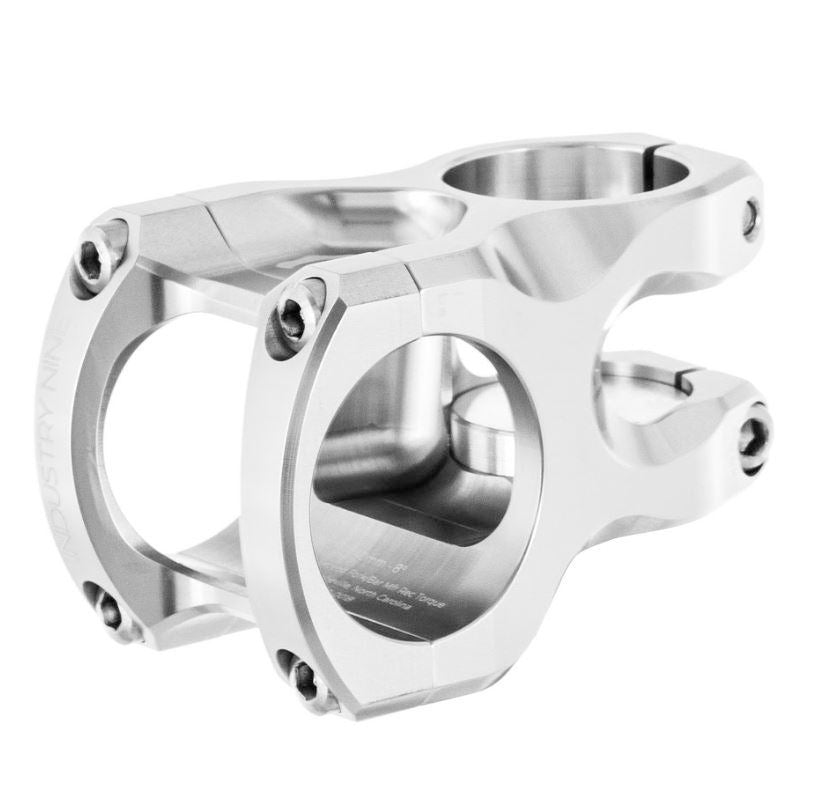 Industry Nine I9 A35 Mountain Bike Stem 35 Clamp 50mm Silver