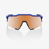 100% Sunglasses SPEEDCRAFT - Gloss Cobalt Blue - HiPER Copper Mirror Lens