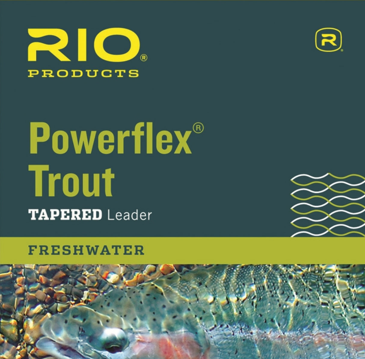 RIO Powerflex 7.5Ft 5X Leaders 3 Pack