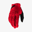 Ride 100% GEOMATIC Cycling Glove Red SM Misc Full Catalog Ride 100%