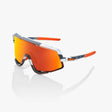 100% Performance Sunglasses Glendale Soft Tact Grey Camo Hiper Red Mirror Lens Sporting Goods > Cycling > Sunglasses & Goggles 100% 100%