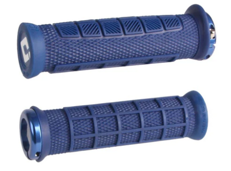 ODI Elite Pro Lock-On Grips V2.1 130mm Navy Blue MTB Sporting Goods > Cycling > Bicycle Components & Parts > Handlebar Grips, Tape & Pads Full Catalog ODI