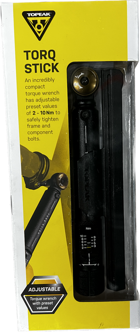 Topeak Nano TorqStick- TOOL TORQUE WRENCH TOPEAK TORQ STICK 2-10Nm Full Catalog Topeak